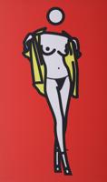 Julian Opie WOMAN TAKING OFF MAN'S SHIRT 5 Screenprint - Sold for $1,664 on 11-15-2025 (Lot 232).jpg